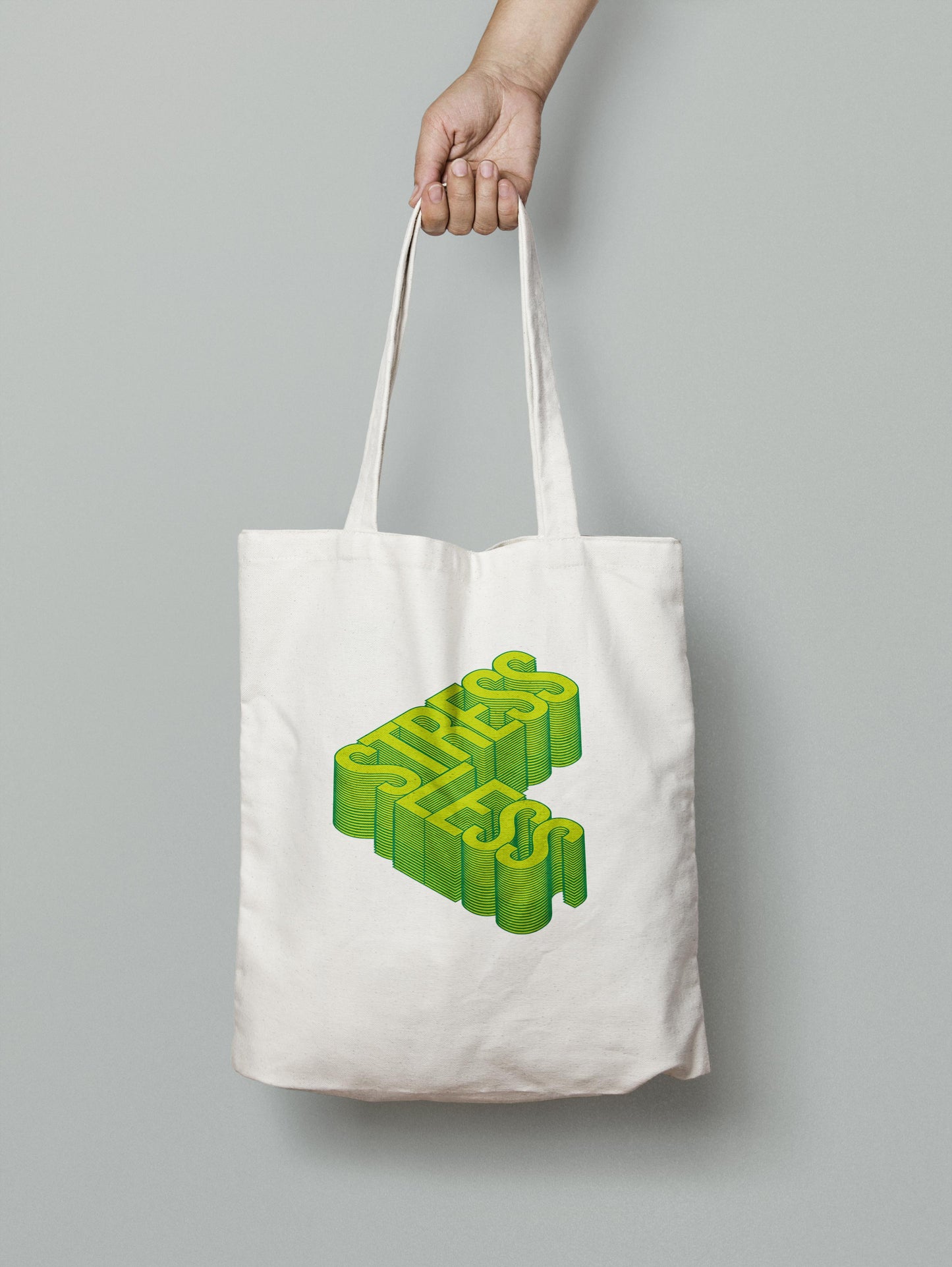 Stress Less Green - Tote Bag