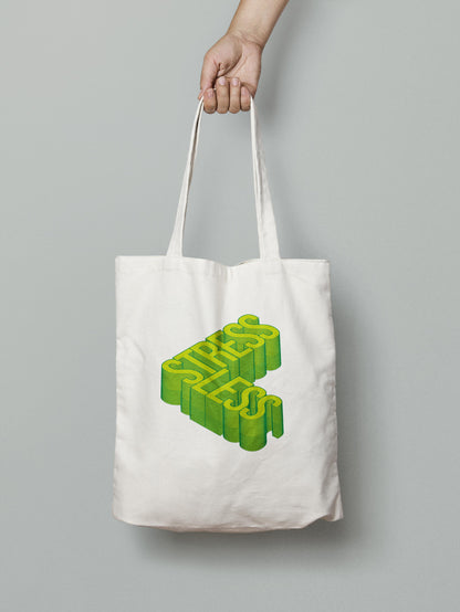 Stress Less Green - Tote Bag