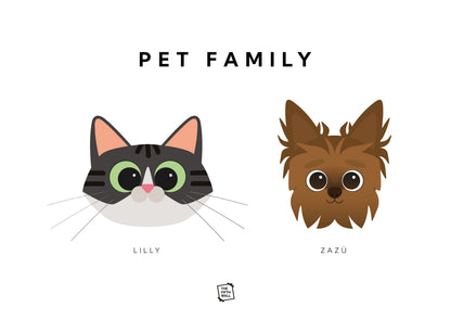 Pets Poster Personalizzabile
