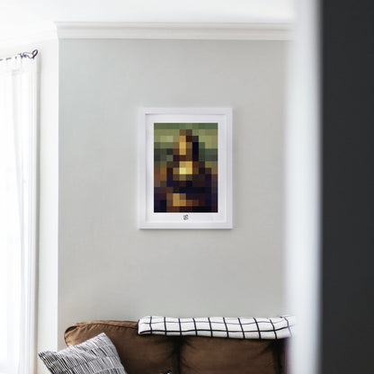 Pixel Mona Lisa