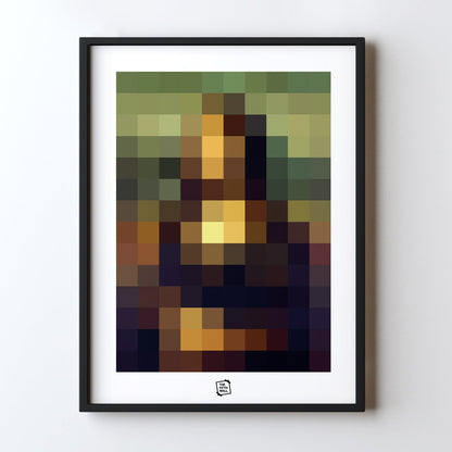 Pixel Mona Lisa