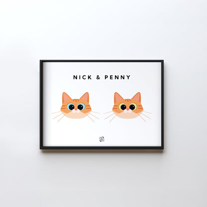Pets Poster Personalizzabile