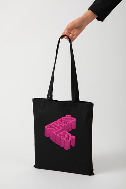 Stress Less Pink - Tote Bag