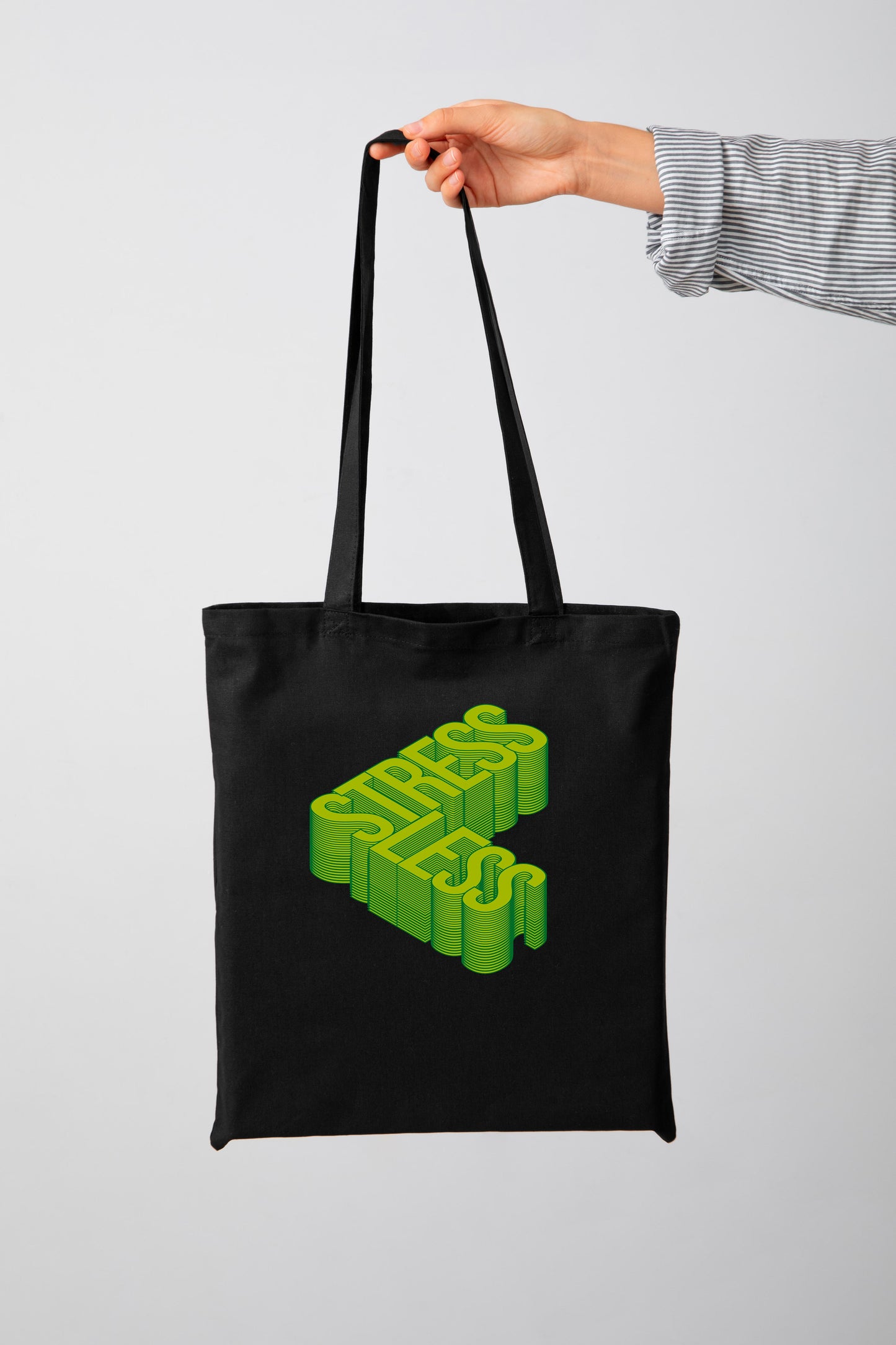 Stress Less Green - Tote Bag