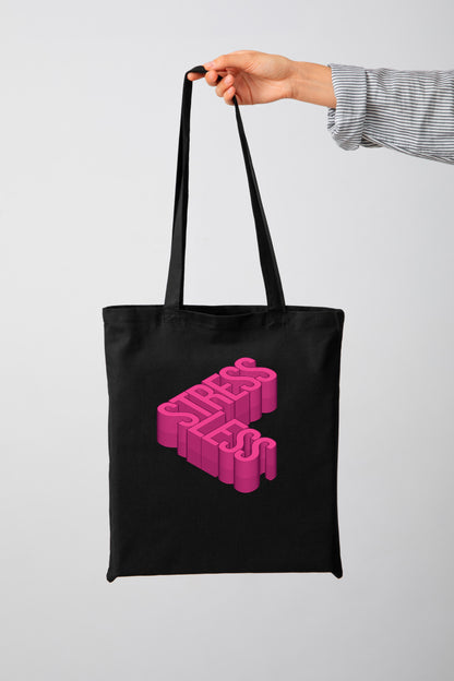 Stress Less Pink - Tote Bag